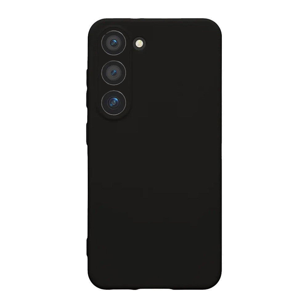 Funda de silicona AA Protect iT para Samsung Galaxy S23 Ultra - Negra
